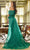 Terani Couture 242M3342 - Ruffled Shoulder Overskirt Evening Gown Evening Dresses