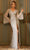 Terani Couture 242M3360 - Sequined Long Bell Sleeve Evening Gown Mother Of The Bride Dresses