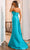 Terani Couture 251E4251 - Strapless Ruffled Asymmetric Evening Gown Evening Dresses