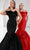 Terani Couture 251E4272 - Ruffles Asymmetric Trumpet Evening Dress Evening Dresses