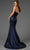 Terani Couture 251E4276 - Ruffled Accent Jacquard Evening Gown Evening Dresses