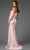 Terani Couture 251E4631 - Ruffle Bodice Straight Neckline Evening Gown Evening Dresses