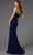 Terani Couture 251E4631 - Ruffle Bodice Straight Neckline Evening Gown Evening Dresses