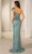 Terani Couture 251GL4354 - Beaded Tulle Trumpet Evening Gown Evening Dresses