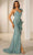 Terani Couture 251GL4354 - Beaded Tulle Trumpet Evening Gown Evening Dresses