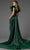 Terani Couture 251GL4357 - Puff Sleeve Tulle Overskirt Evening Dress Mother of the Bride Dresses