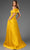 Terani Couture 251M4441 - One Sholder Pleated Waistband Evening Gown Mother of the Bride Dresses