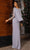 Terani Couture 251M4446 - Capelet Illusion Long Sleeve Evening Gown Mother of the Bride Dresses