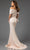 Terani Couture 251M4448 - Ruched Off Shoulder Metallic Evening Gown Mother of the Bride Dresses