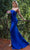 Terani Couture 251P4023 - Strapless Asymmetric Pleated Prom Gown Evening Dresses