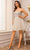 Terani Couture 251P4043 - Beaded Tulle A-Line Cocktail Dress Cocktail Dresses