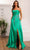 Terani Couture 251P4061 - Straight Neck Beaded Applique Prom Gown Special Occasion Dress