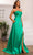 Terani Couture 251P4061 - Straight Neck Beaded Applique Prom Gown Special Occasion Dress