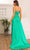 Terani Couture 251P4061 - Straight Neck Beaded Applique Prom Gown Special Occasion Dress