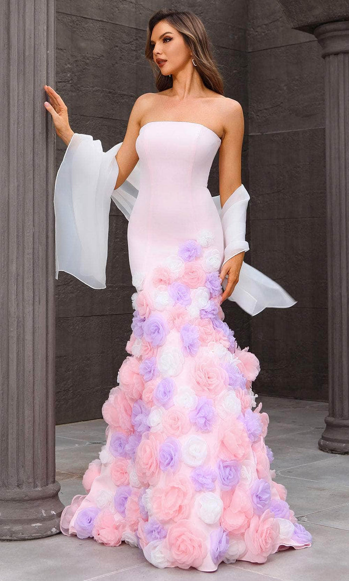 Terani Couture 251P4091 - Strapless Trumpet Gown Special Occasion Dress