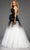 Terani Couture 251P4270 - Ruffled Bodice Strapless Tulle Prom Dress Evening Dresses