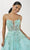 Tiffany Designs 16072 - Dual Straps A-Line Evening Gown Evening Dresses 0 / Aqua