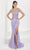 Tiffany Designs 16084 - Sleeveless Illusion Bodice Evening Gown Evening Dresses 0 / Lavender