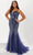 Tiffany Designs 16131 - Plunging Sweetheart Godets Evening Gown Evening Dresses 14W / Sapphire