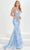 Tiffany Designs by Christina Wu 16005 - V-Neck Corset Bodice Prom Gown Prom Dresses 0 / Sky