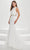 Tiffany Designs by Christina Wu 16009 - High Neck Evening Gown Prom Dresses 0 / White/Silver