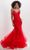 Tiffany Designs by Christina Wu 16015 - Laced Tulle Prom Gown Prom Dresses 0 / Red