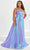 Tiffany Designs by Christina Wu 16043 - Sequined A-Line Prom Gown Prom Dresses 14W / Lavender