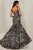 Tiffany Designs - Sequined Trumpet Prom Dress 16361 - 1 pc Wine/Gold In Size 10 Available CCSALE 10 / Wine/Gold