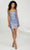 Tiffany Homecoming 27375 - Sequin Sheath Short Dress Cocktail Dresses 0 / Blue