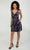 Tiffany Homecoming 27400 - Floral Cocktail Dress Cocktail Dresses 0 / Black/Lilac