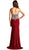 Trevi Collection - Bedazzled Strapless Sheath Evening Dress Evening Dresses