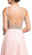 Trevi Collection - Embellished Plunging V-neck A-line Prom Dress Prom Dresses