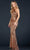 Trevi Collection - Halter Front Keyhole Sequin Sheath Dress L2391 Evening Dresses L / Rosegold