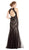 Trevi Collection - L1865 Sleeveless Halter Neck Evening Dress Evening Dresses