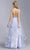 Trevi Collection - L1974 Plunging V Neck Sleeveless Prom Gown Prom Dresses S / Royal