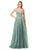 Trevi Collection L2672 - Glitter A-Line Prom Dress Prom Dresses XS / Sage