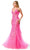 Trevi Collection L2807M - Illusion Corset Sequin Evening Gown Evening Dresses