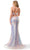 Trevi Collection L2808M - Strappy Back Sequins Evening Gown Evening Dresses