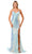 Trevi Collection L2808M - Strappy Back Sequins Evening Gown Evening Dresses XXS / White