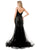 Trevi Collection L2816J - V-Neck Sleeveless Evening Gown Evening Dresses