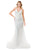 Trevi Collection L2816J - V-Neck Sleeveless Evening Gown Evening Dresses