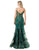 Trevi Collection L2820W - Corset Bodice Mermaid Evening Gown Evening Dresses