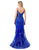 Trevi Collection L2820W - Corset Bodice Mermaid Evening Gown Evening Dresses