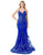 Trevi Collection L2820W - Corset Bodice Mermaid Evening Gown Evening Dresses XS / Royal