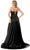 Trevi Collection L2861L - Rhinestone Corset Sleeveless Evening Gown Evening Dresses