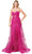 Trevi Collection L2863W - Glitter Sweetheart Evening Gown Evening Dresses XXS / Fuchsia