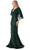 Trevi Collection M2751T - V-Neck Mermaid Evening Gown Evening Dresses