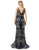 Trevi Collection M2803Y - Embellished Mermaid Evening Gown Evening Dresses