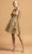 Trevi Collection - S2123 Scoop Back Lace A-Line Dress Homecoming Dresses XXS / Gold