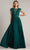 Tadashi Shoji CFC24324L - Pleated Chiffon Evening Gown Special Occasion Dresses